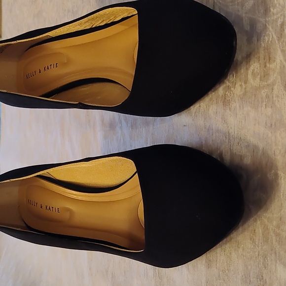 Womens Size 9.5 black Fabric pumps Kelly & Katie Genna - Picture 6 of 7